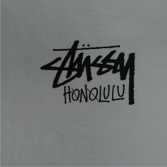 EXCLUSIVE‼️ STUSSY HONOLULU T-SHIRT. ONLY SOLD IN HAWAII. S:LARGE Color:WHITE - Picture 3 of 5